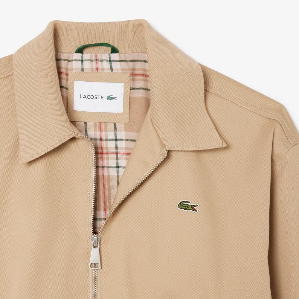 [lacoste] Women's Relaxed Fit Gabardine Coach Jacket BF8412-55N02S
