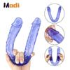 Double Head Dildo Long Double Ended Dildo Flexible Big Penis for Women Masturbator Sex Toys for Lesbian Gay