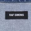 Raf Simons Logo Patch Denim Shirt Jacket M blueUsed