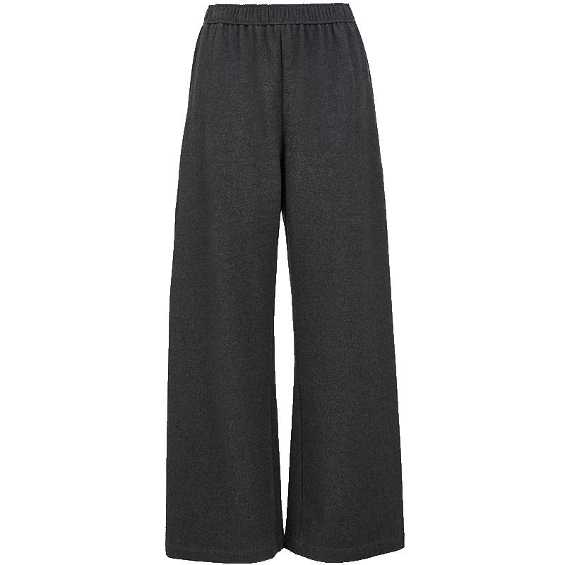 Veromoda Women's Elastic Waist Loose Straight-Leg Casual Pants