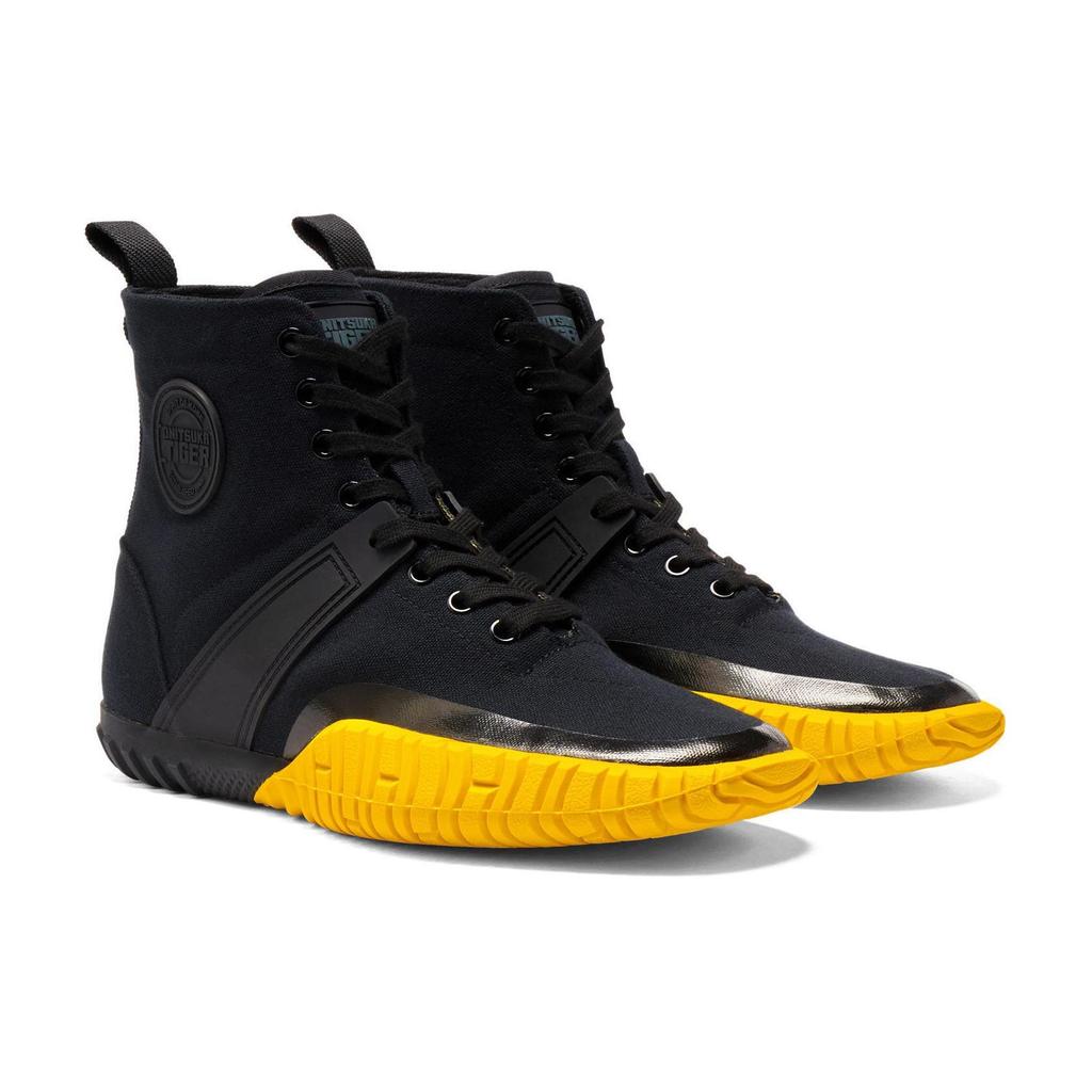 ONITSUKA TIGER Duck Tiger Mt Shock Absorbing High Top Casual Shoes Unisex Sneakers Black 1183C167-001