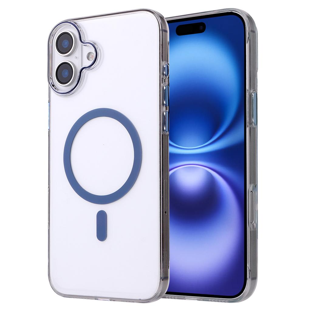 For iPhone 16 Plus Magnetic Case Compatible with MagSafe 1.0mm Ultra Thin PC Back Cover