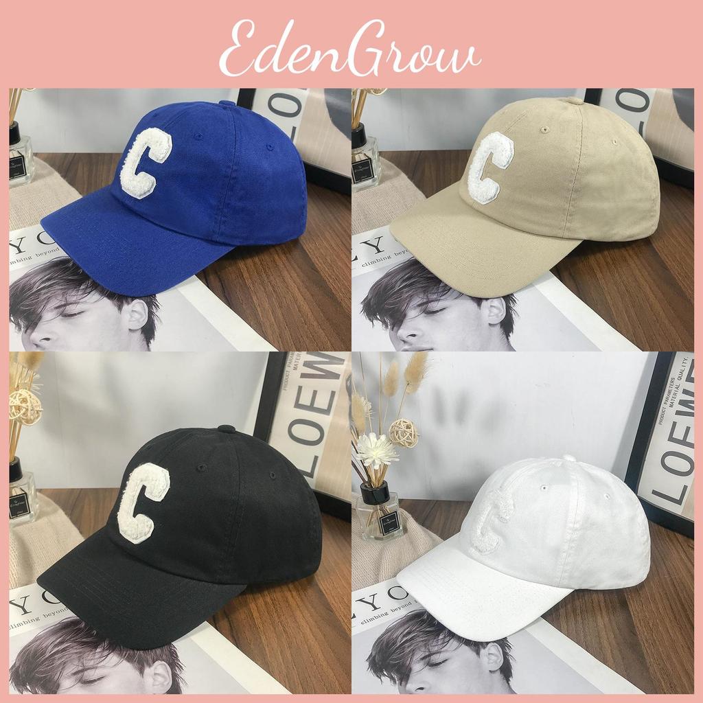 Trendy Soft Brim Baseball Cap For Women And Men Ins Letter Design Sun Hat