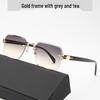 Trendy Frameless Fashion Sunglasses for Men & Women - European & American Style