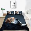 Animal Dog 3D Print A Dog Sleeping On Its Stomach Duvet Cover Design Lovely Pet Dog For Children Women Men Bedroom Decorations