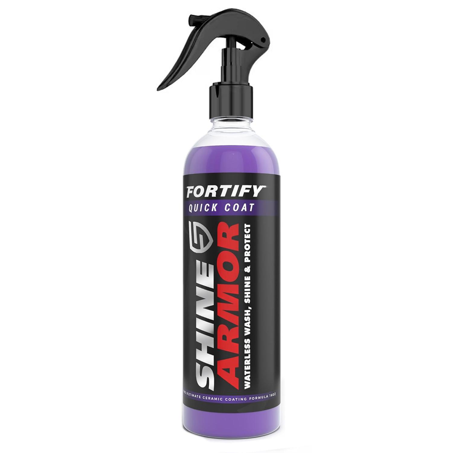 

SHINE ARMOR Fortify Quick Coat Керамическое покрытие Автовоск Полироль Спрей Бесконтактная мойка воском Гидрофобное Финишное покрытие Полироль