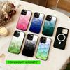 Colorful leaves Phone Case For iPhone17,16,15,14,13,12,11 Plus,Pro Magnetic For Magsafe Wireless Charging