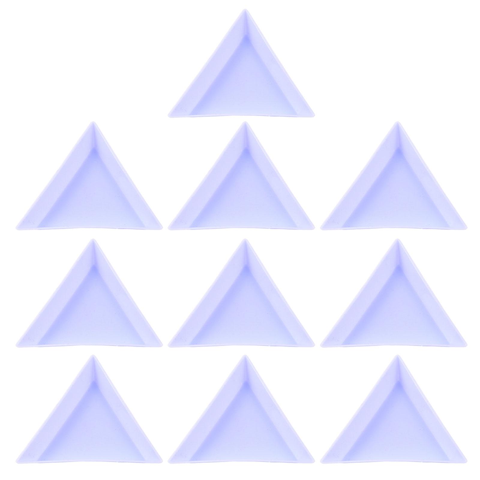 

Упаковка из 10 подносов для сверл с алмазной краской, декор для удобного хранения и организации предметов искусства в ремесленных проектах синий