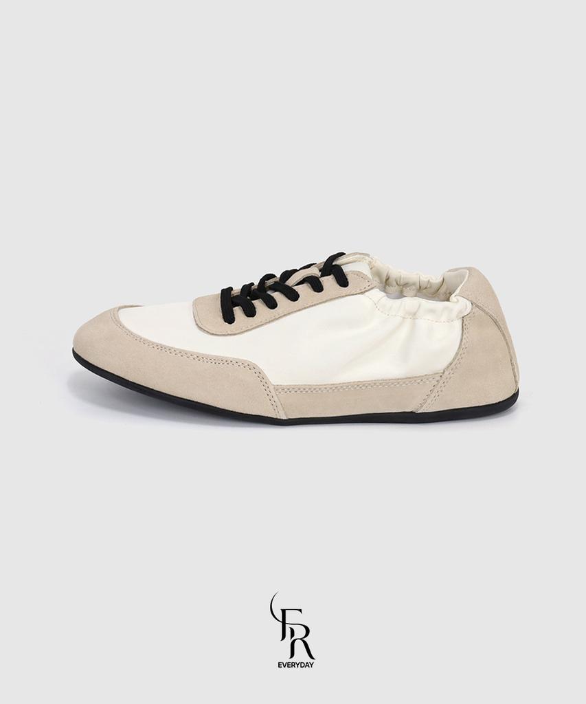 Florida Studio Everyday Andorra Suede Color Block Sneakers White Ed2631
