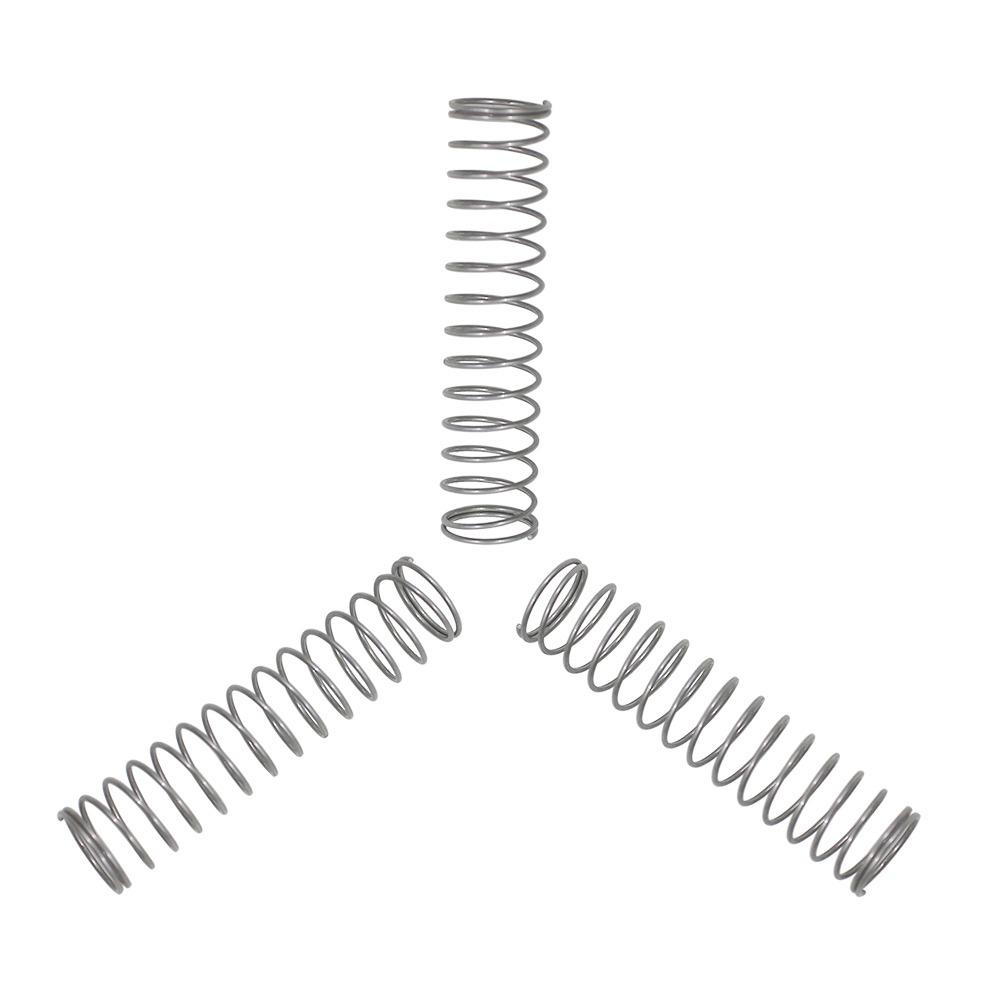 3PCS Silver Piston Valve Spring Metal Trumpet Piston Spring Trumpet Maintenance
