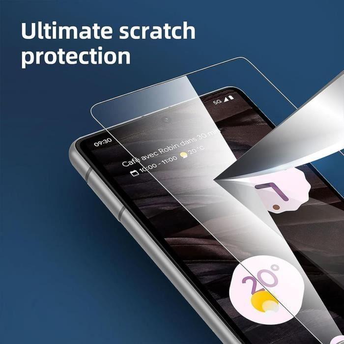 Screen Protector - BOOLING - for Google Pixel 7a - Pack of 2 - Tempered Glass - Scratch-resistant