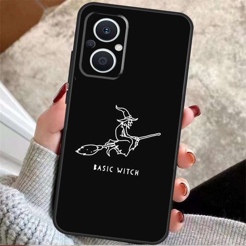 Gothic Witch Satan Funda For OPPO Reno 3 4 5 6 7 8 Lite 2Z 4Z 5Z 8T OPPO Find X6 X5 Pro X2 Neo X3 Lite Case