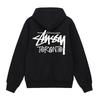 STUS American Street City Limited Letter Print Hoodie Loose Fit Winter Sweatshirt Men Women