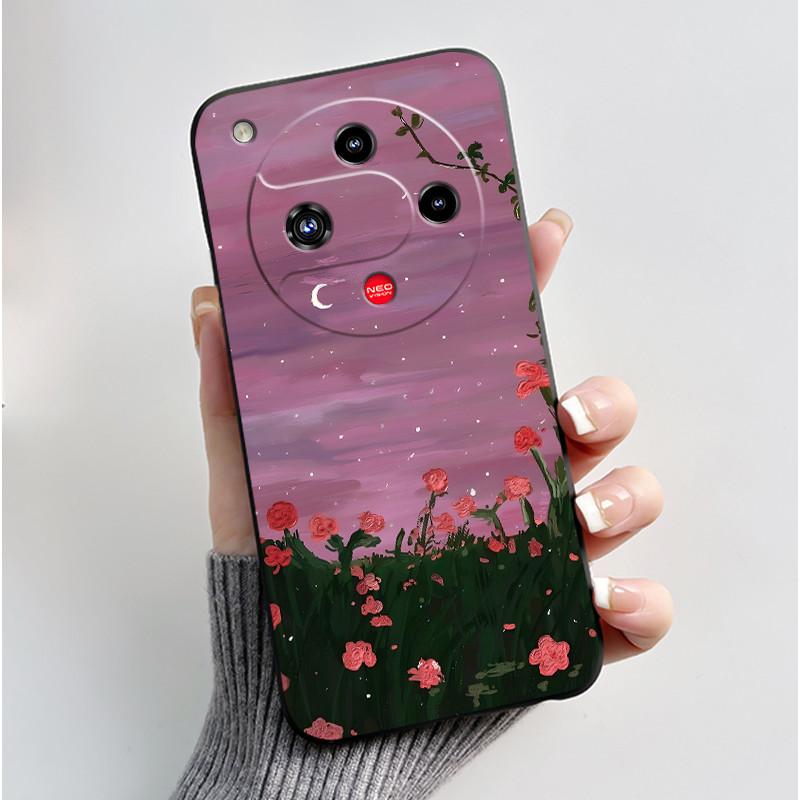 Cute Cartoon Case For ZTE Nubia Focus 2 5G Coque Printing Shell Fundas Protective Cover Soft Silicone Black Casing Capa