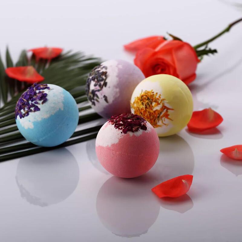 Moisturizing Dry Flower Bath Bomb Set