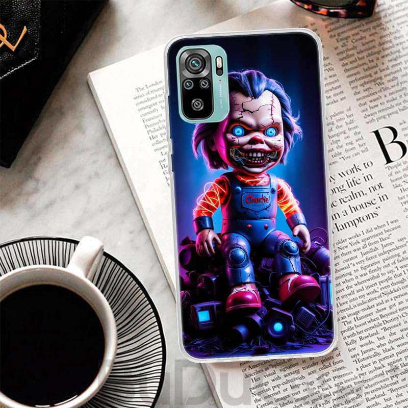 Chucky Doll Horror Movie Cover For Xiaomi Redmi Note 10 9S 9 8T 8 Pro 7 5 Mi 9T 10T 11T 12T 11 12 Lite 12X A3 A2 A1 Print Coque