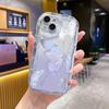 Butterfly With Flower Chain Case For RENO 14F 13F 11F 12F 13 14 PRO 10 6 Lite OPPO A2 A3 A5 A6 PRO A3X A5X A18 A38 A60 A58 A78