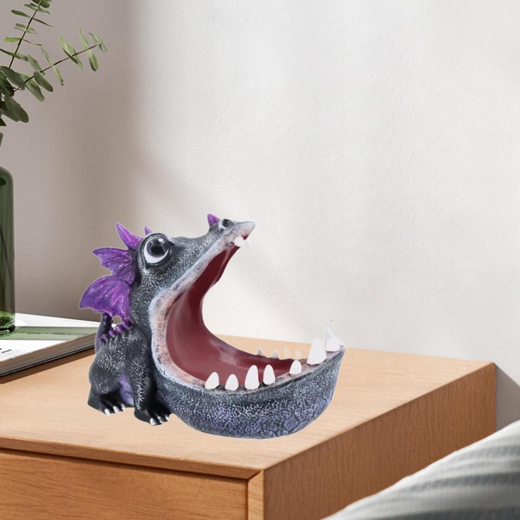 Φιγούρα Δεινόσαυρου Κλειδοθήκη Μπολ για Είσοδο Σπιτιού Διακόσμηση Γραφείου