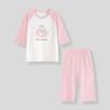 Girls' Air-Conditioned Pajama Set: 7-Point Sleeve & Pants, Ages 2-15, Sizes 80-160cm, Breathable Summer Sleepwear