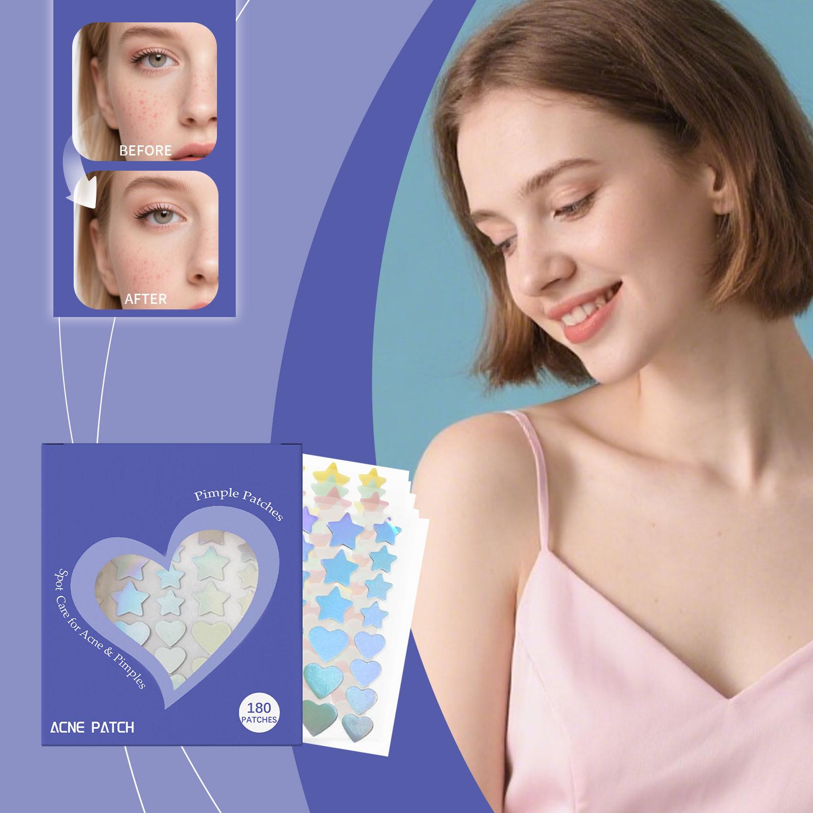 Colorful Acne Patches Can Fade Acne And Blackheads, Improve Acne-prone Skin, And Soothe The Skin With Gentle Ingredients. One Size синий