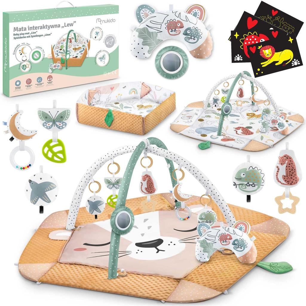Nukido The Lion Interactive Educational Mat