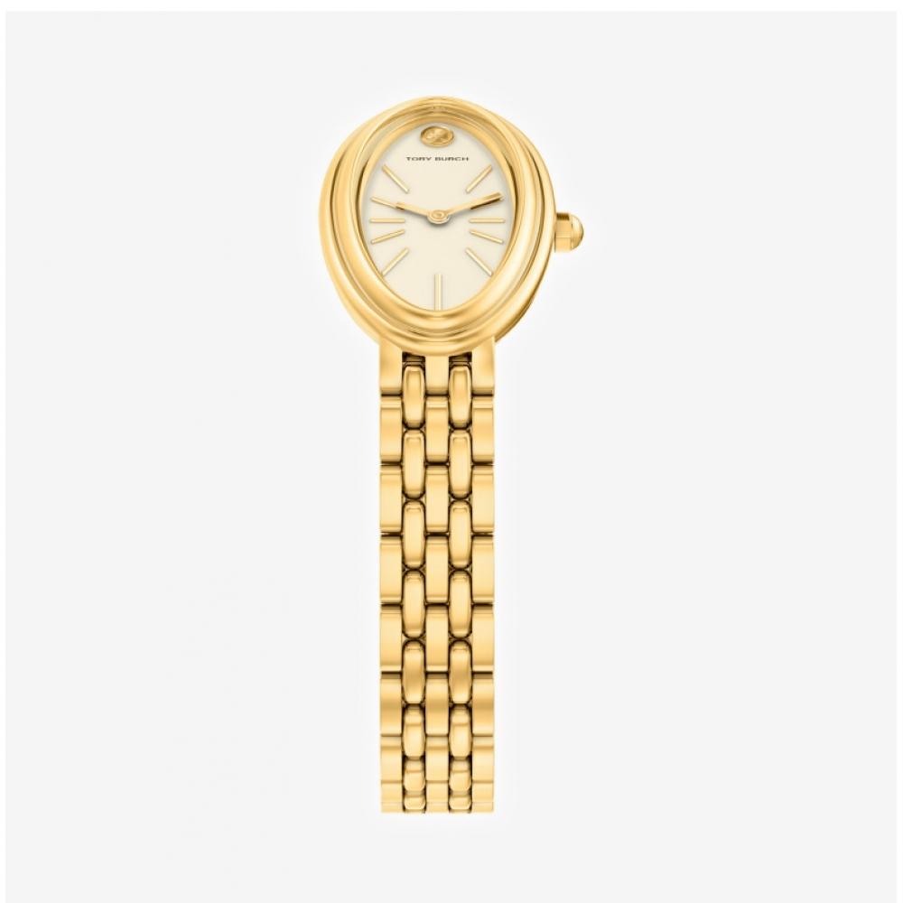 Tory Burch Women S Metal Watch The Oval Tbw6044