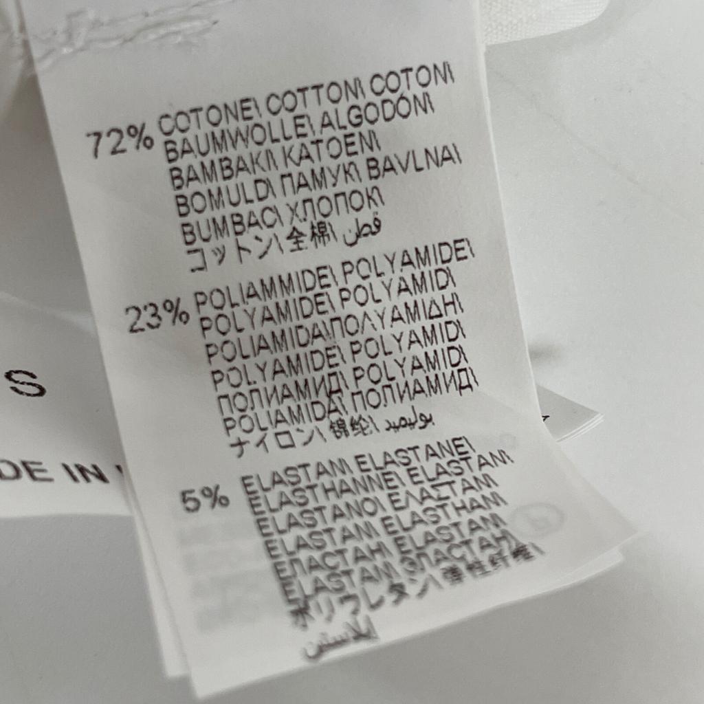 BRUNELLO CUCINELLI White 20Stainless Steel Cotton Blend Shirt with Monile Embellishment tops S whiteUsed