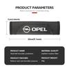 Leather Car Safety Seat Belt Strap Shoulder Pad Accessories For Opel Insignia Astra G J F K Vectra C H Corsa C B D Omega