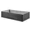 Metal Raised Garden Bed, 1.8 X 0.9 X 0.4 M Outdoor Galvanized Planter Garden Box, Open Bottom Design, Large Planter Raised Bed for Growing Vegetables,