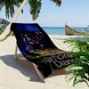 Vampire Diaries: Rainy Night Gathering Beach Towel Portable for Travel Beach Absorbent Bath Towel Quick-drying Swim Towel Seaside