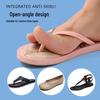 Women's Non-slip Invisible Forefoot Pad Flip-flops - Anti-pain Beach Outdoor Half Size