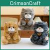 Cat Cute Plush Toys Cartoon Girl Children Bedroom Decoration Presents Dolls