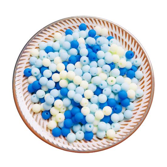 

Scattered Beads Smooth Various Colors Available DIY Bracelets Jewelry Making 100pcs синий