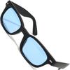 Bercute Matte Black X Large Blue Polarized Sports Sunglasses for Mirrored and UV with Sunglasses, Fishing, Tennis, Golf, Lenses, Driving, Men's