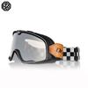 ORZ Motorcycle Windshield Color Changing Glasses Retro Half Helmet Off road Motorcycle Windproof, Sandproof, Dustproof Riding