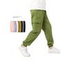Spring and Autumn Crawler K-style Children's Casual Trousers Children's Pure Color Versatile Workwear Pants Boys and Girls Sports Pants