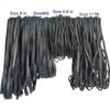 HAIDIBAO-Rubber Bands Assorted Sizes 0.5lbs large rubber bands heavy duty Elastic Bands 4 sizes black rubber band for Office supplies