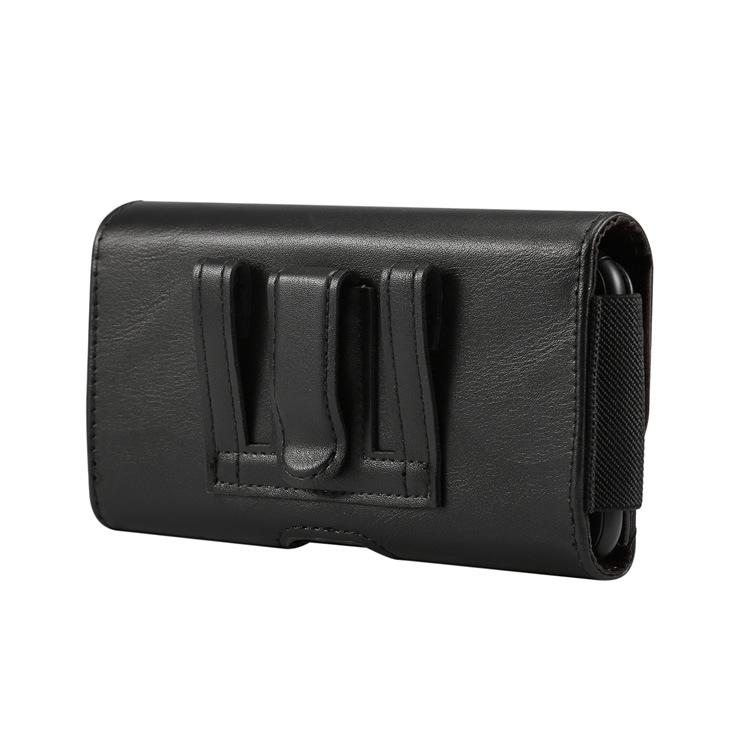 Multi-Functional Leather Phone Waist Pack for Men - Magnetic, Belt-Friendly, Back Buckle Design