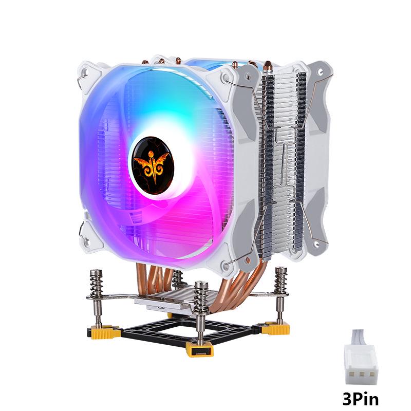 Colorful PWM CPU Cooler 12CM Fan, 4 Heatpipe, LGA1700, 115X, 1200 Socket Compatible