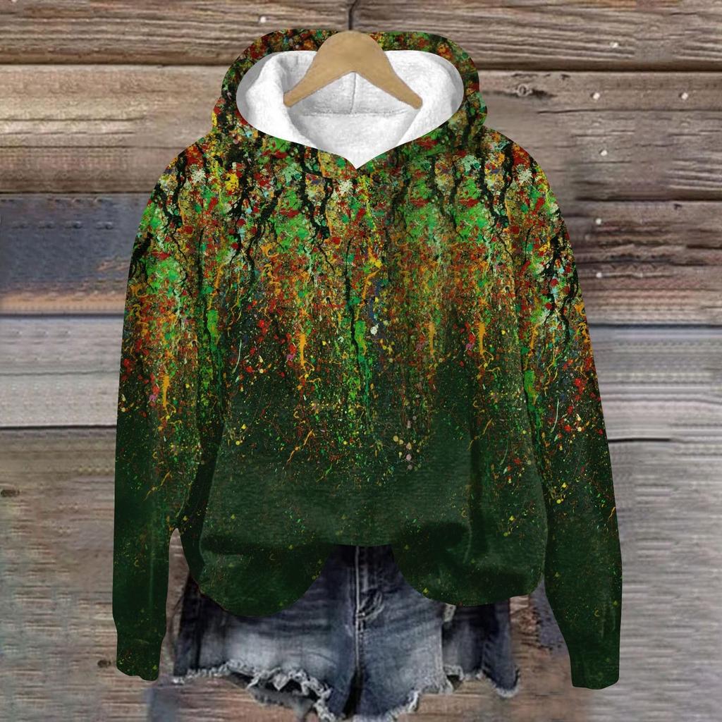 Felpe con cappuccio da donna Felpe Vestiti Ragazza adolescente Maglione casual Pullover Moda Quotidiano Versatile Felpe casual