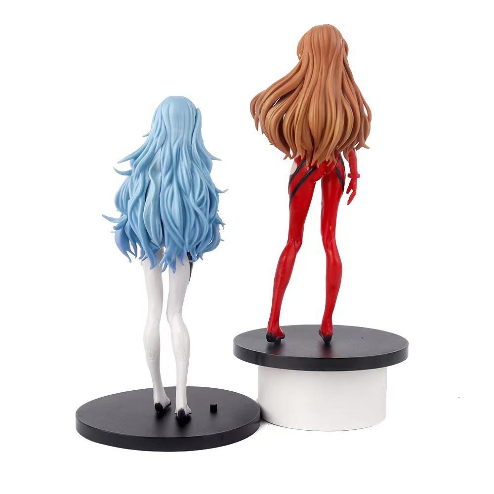 18CM Anime EVA Ayanami Rei Asuka Kawaii Figure PVC Collectiable Model Toys Doll Ornaments Gifts