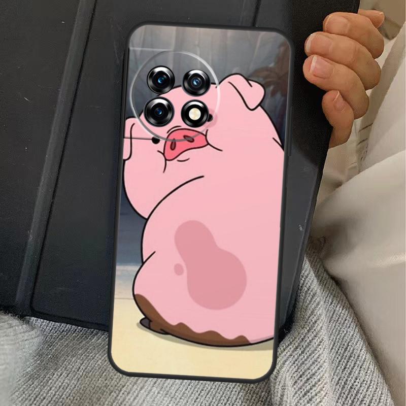 

Cute Pink Pig Case For OnePlus Nord 5 CE 2 3 4 Lite N20 N30 OnePlus 15 13 12 11 10T 10R 12R 13R 13T Cover OnePlus Nord 5