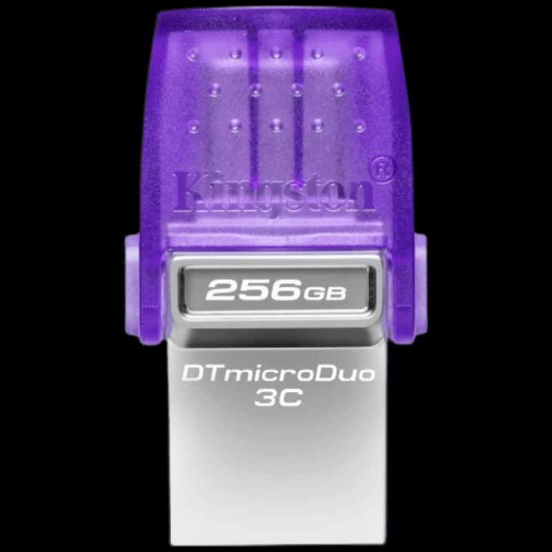 USB-накопитель Kingston DataTraveler DTDUO3CG3 с двойным интерфейсом Type-C и USB 3.2 Gen1 256GB