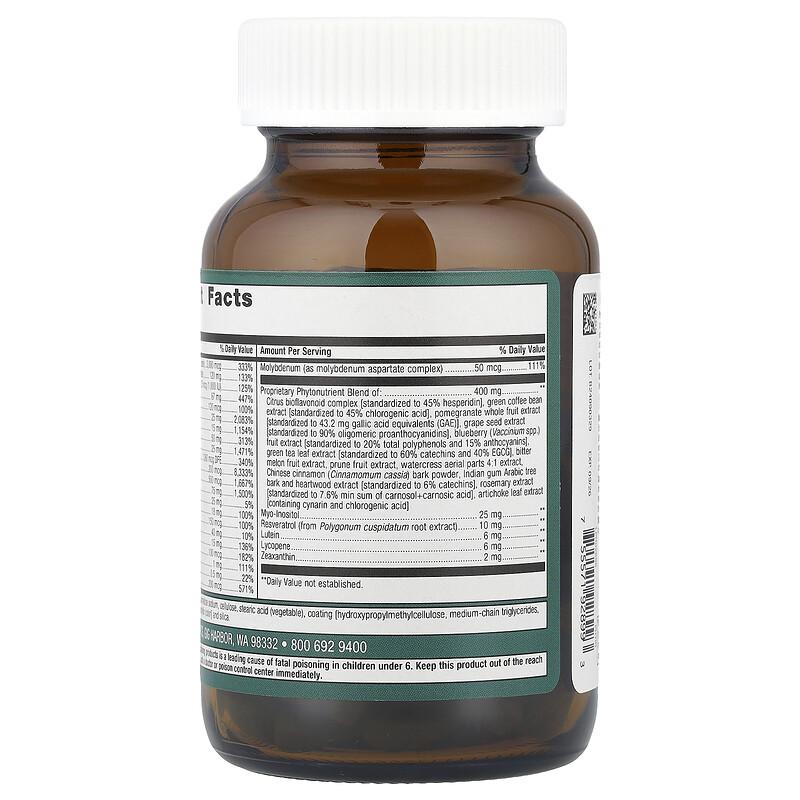 PhytoMulti® Multivitamin with Iron, 60 Tablets