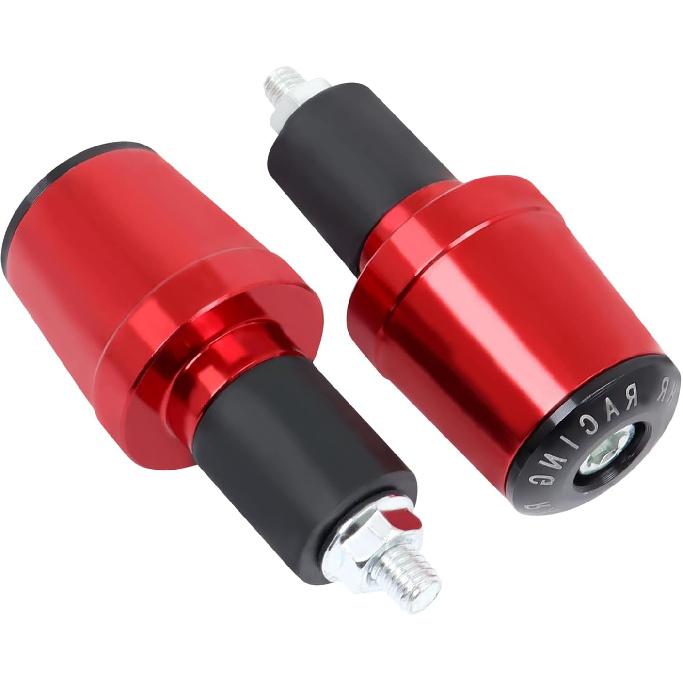 CHIFUN Motorcycle Bar Ends Plug Universal for 7/8" 22mm Handlebar CNC Aluminum Bar End Caps Weight Slider Replacement for Honda Yamaha Suzuki