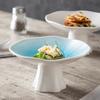 Nordic Ceramic High-Footed Serving Plate