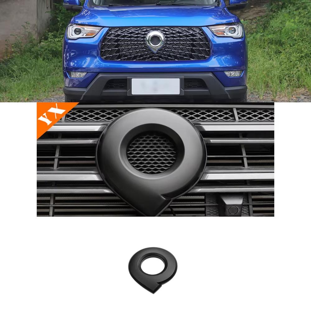 For Great Wall Poer Gwm Poer Cannon 2019-2023 Cool Luxury Protective Car Logo Cover Sticker Auto Decoration Modified Accessories