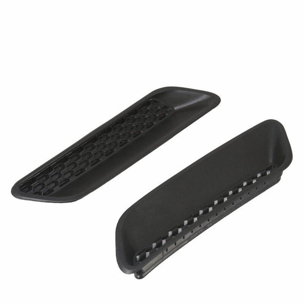 Pair Left & Right Front Hood Scoop Trim Inserts For 2009-2018 Dodge Ram 1500 R/T