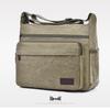 Men's Multifunctional Canvas Crossbody Bag: Versatile Travel & Tool Carrier
