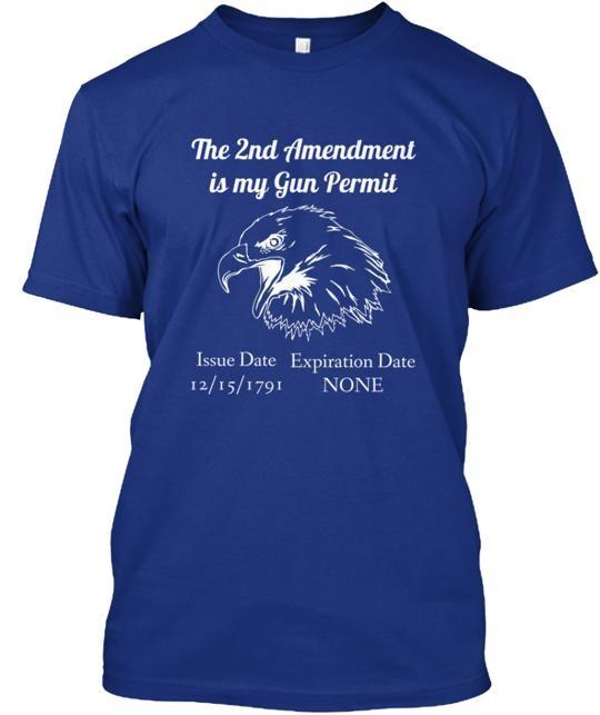 2nd Amendment T-Shirt Made in the USA Size S to 5XL Unisex T-Shirt XXXL
